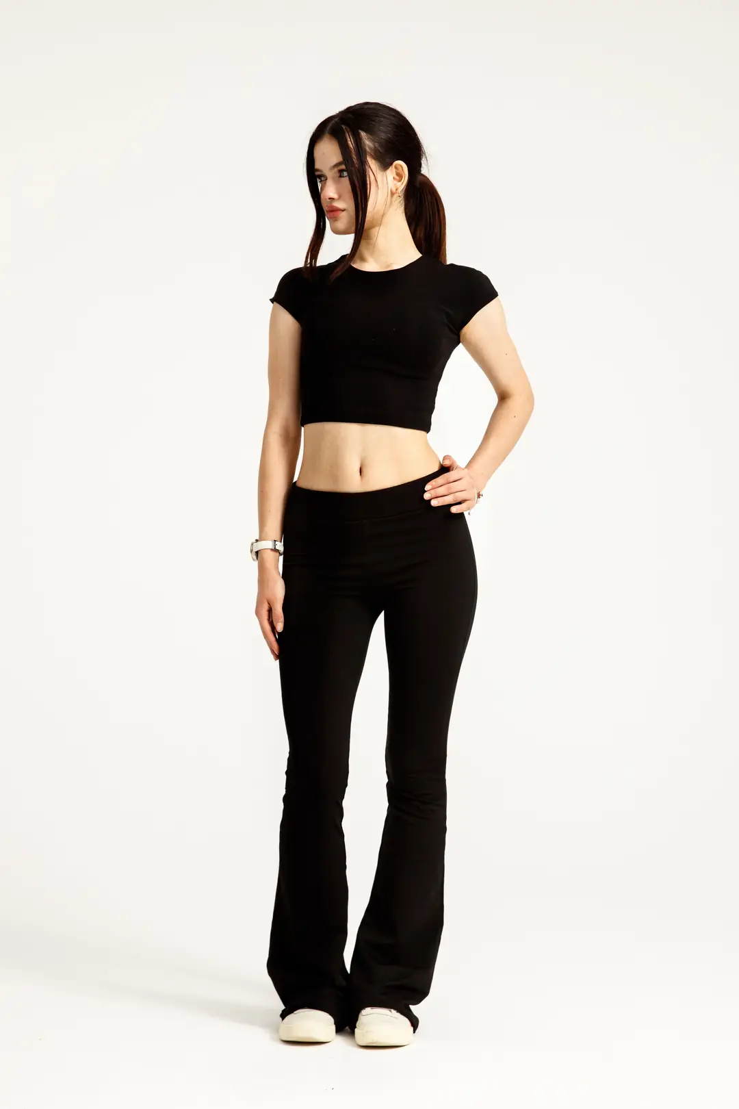 Yazlık Flare Fit Eşofman