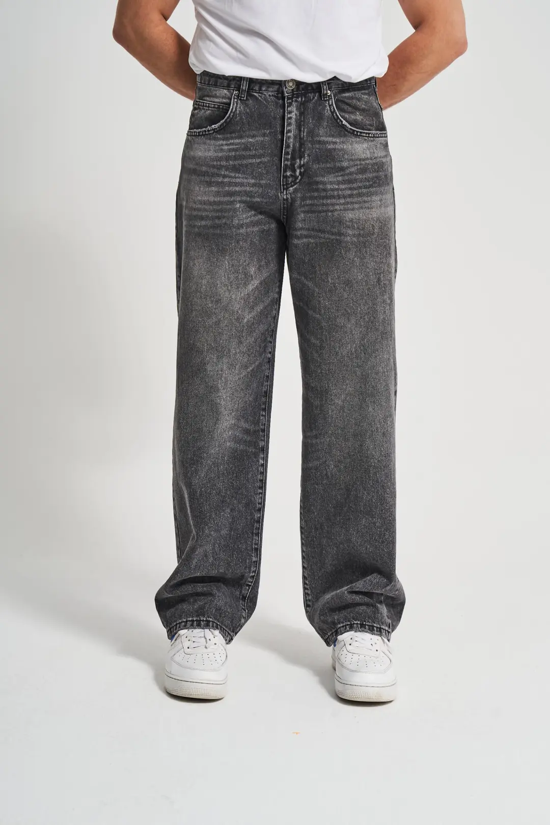 Ürün görseli: Gri Relaxed Baggy Jean