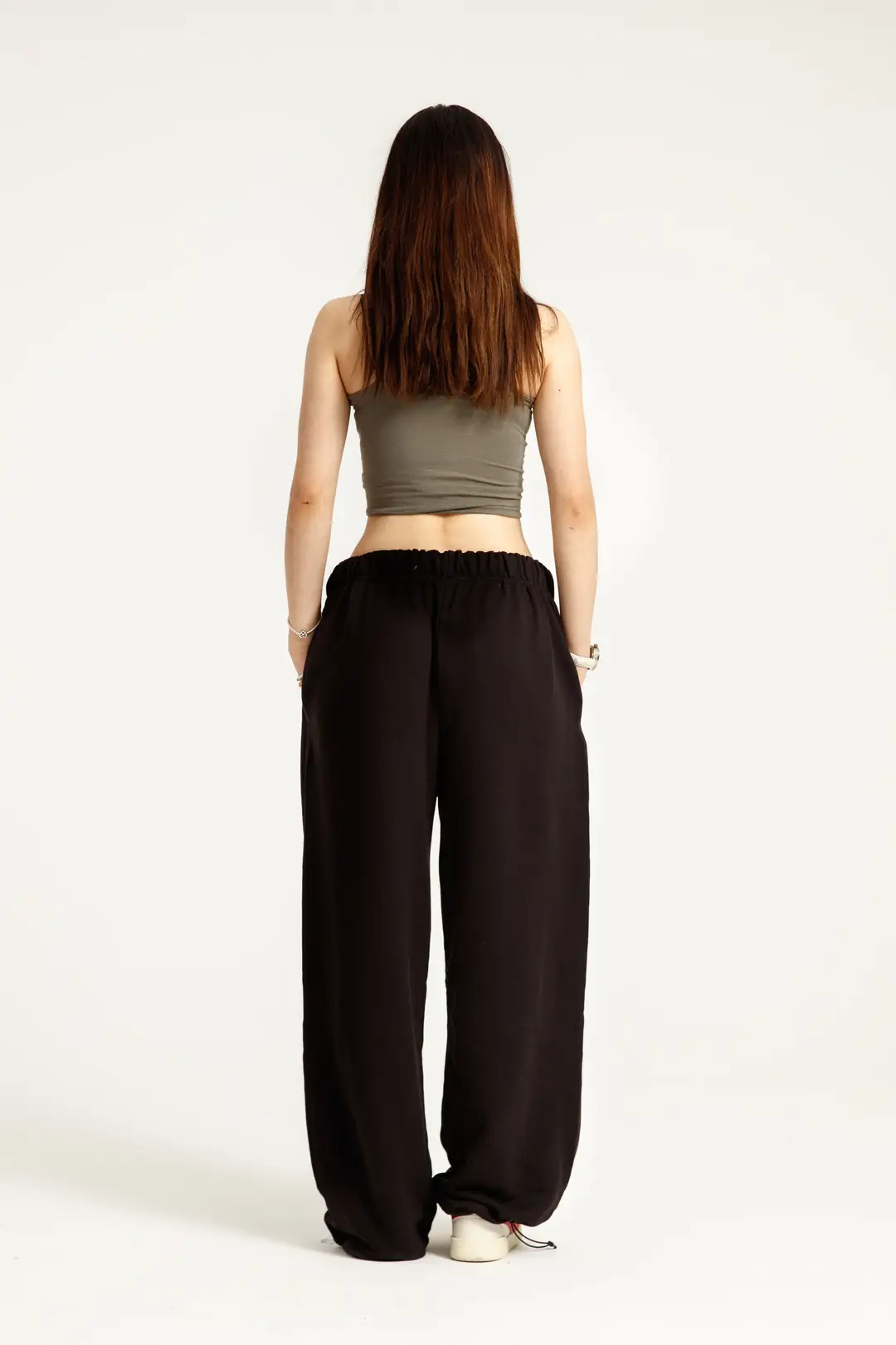 Athlo Ayarlanabilir Paça Oversize Unisex Eşofman Altı