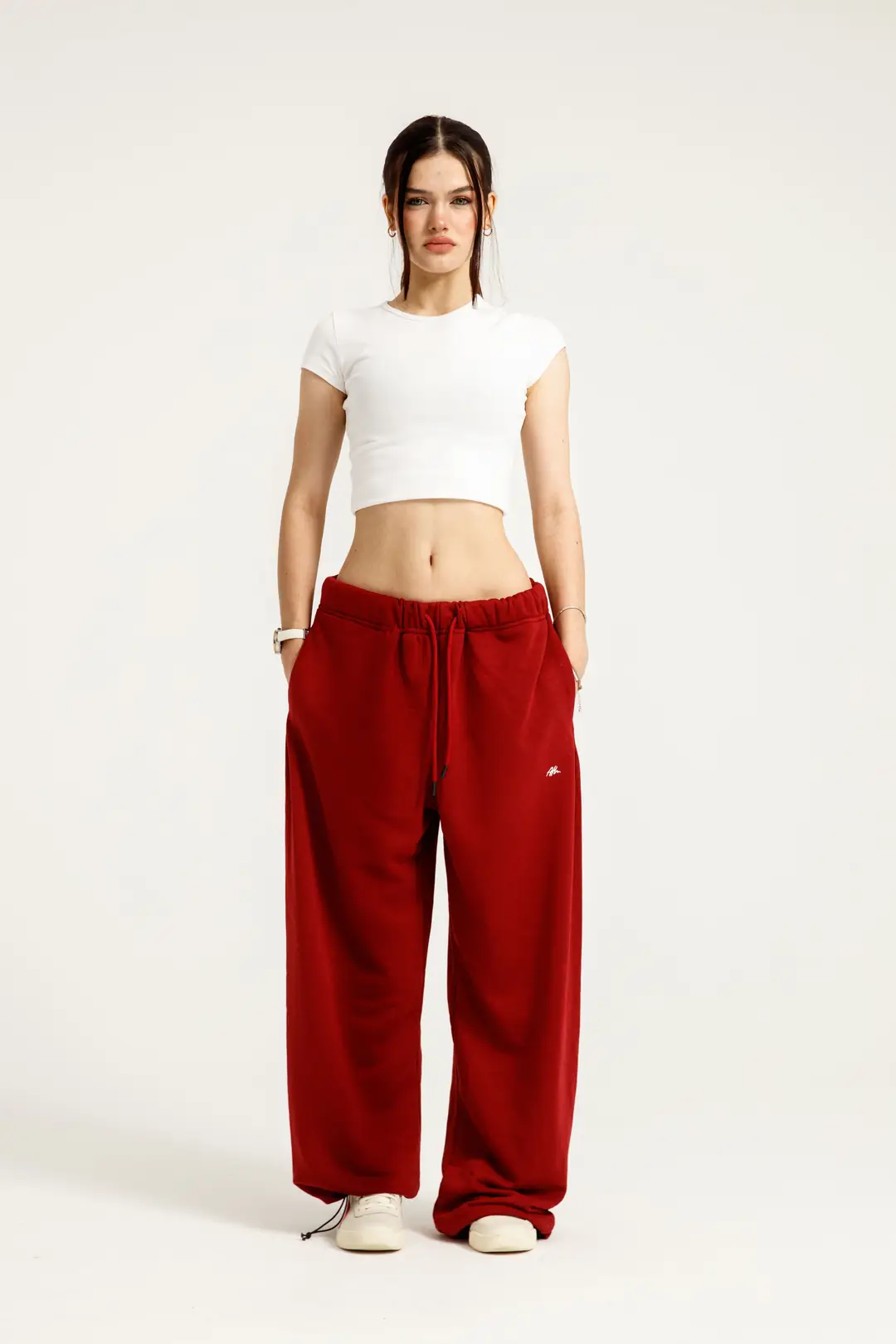Ürün görseli: Athlo Ayarlanabilir Paça Oversize Unisex Eşofman Altı