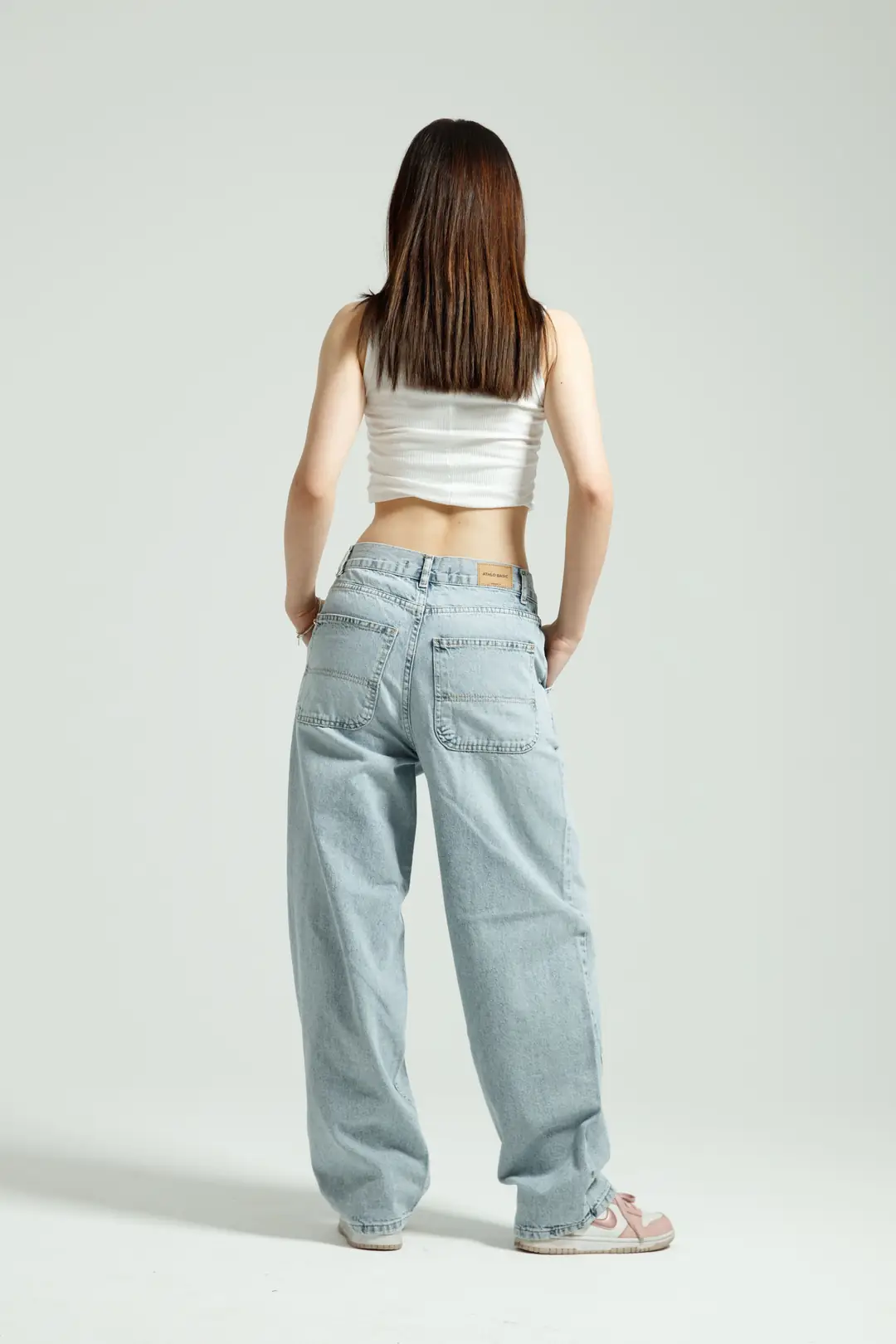 Buz Mavi Skater Jean