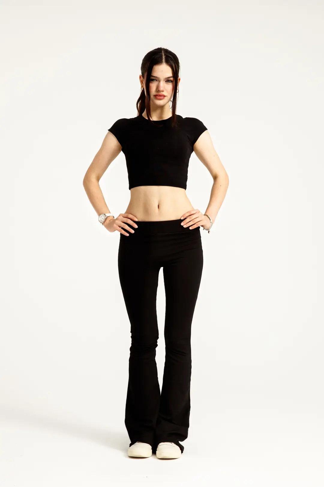 Yazlık Flare Fit Eşofman