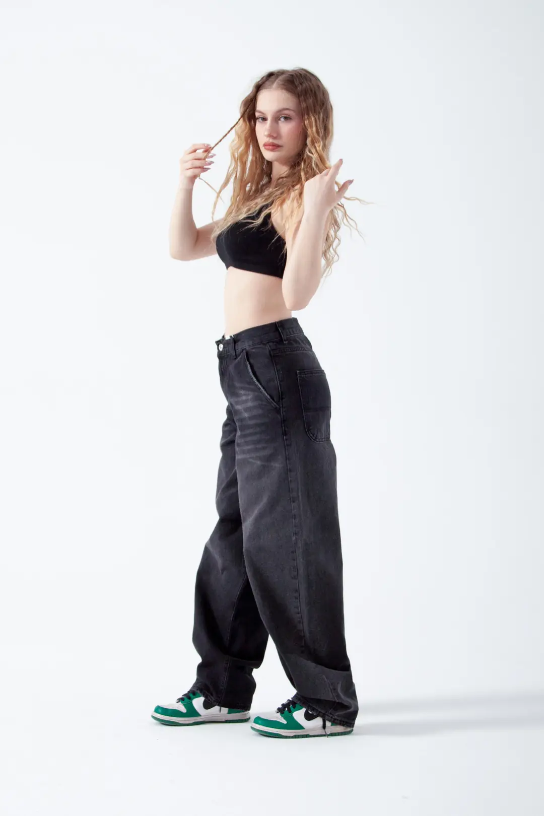 Antrasit Skater Jean