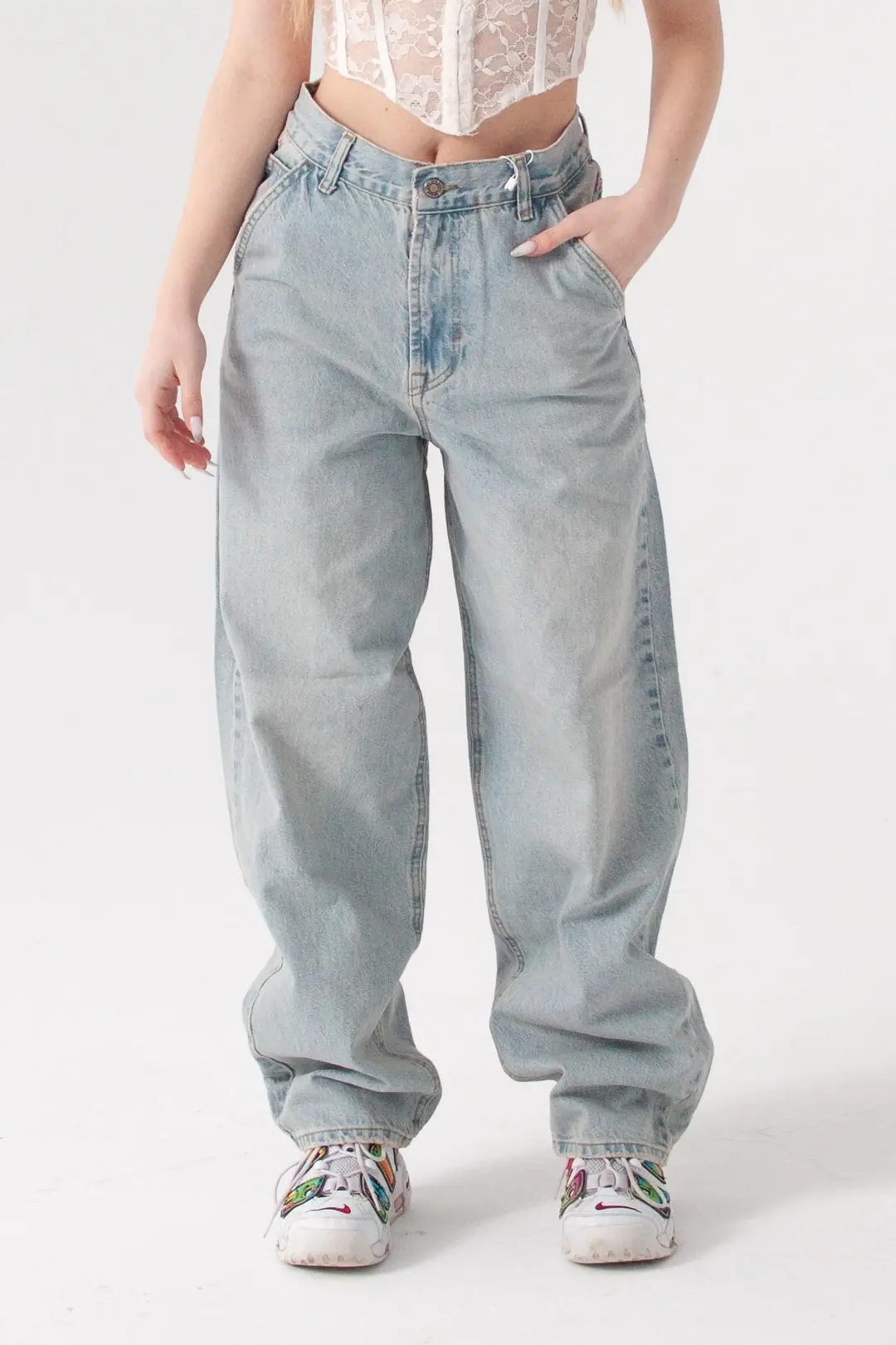 Ürün görseli: Açık Mavi Tint Skater Jean