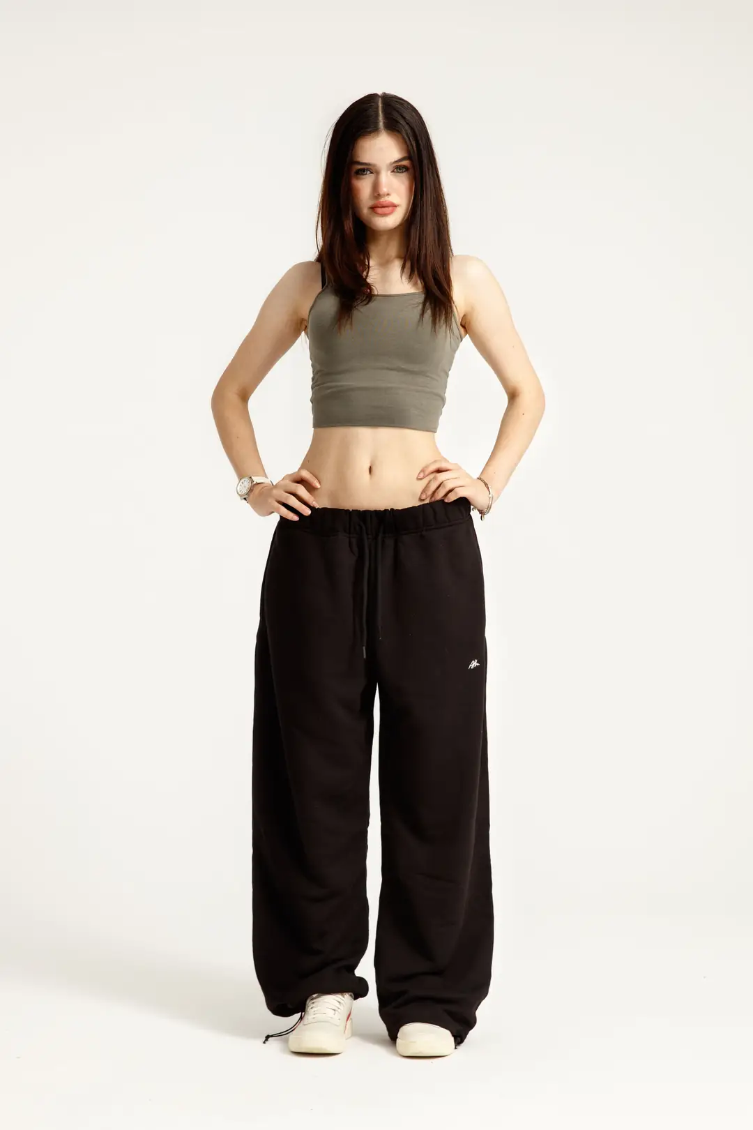 Ürün görseli: Athlo Ayarlanabilir Paça Oversize Unisex Eşofman Altı