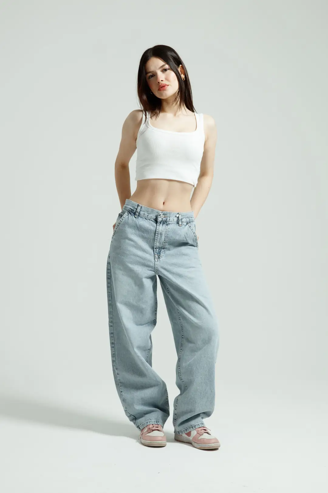 Ürün görseli: Buz Mavi Skater Jean