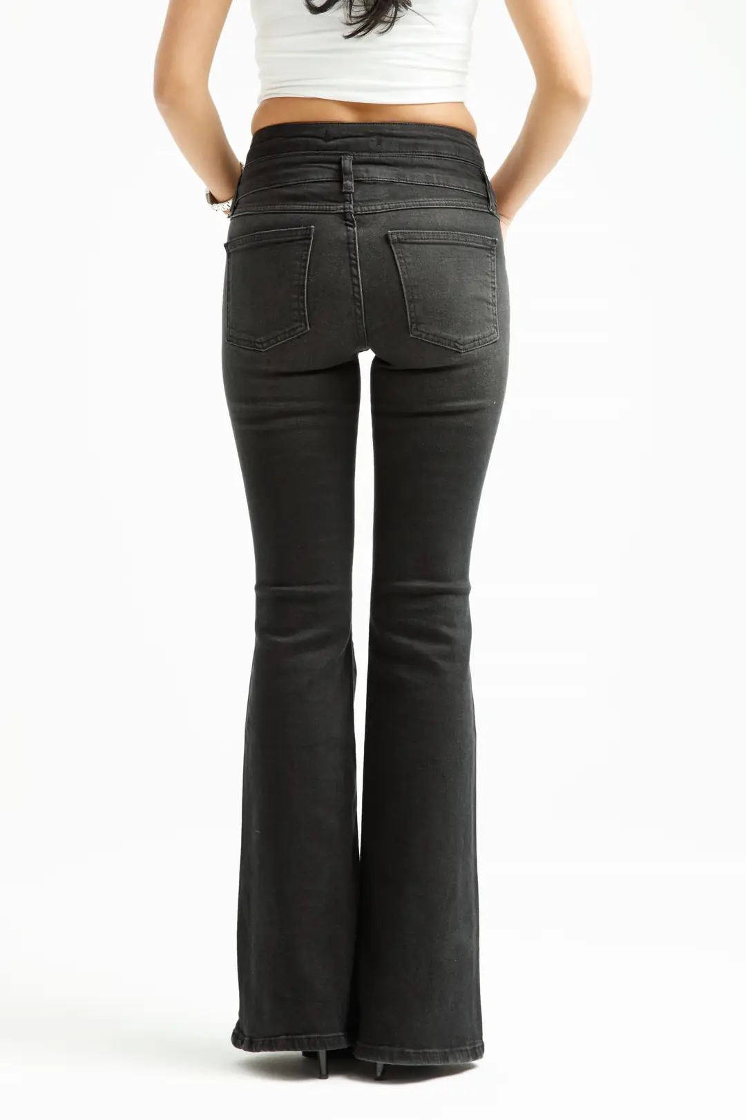 Antrasit Flare Jean