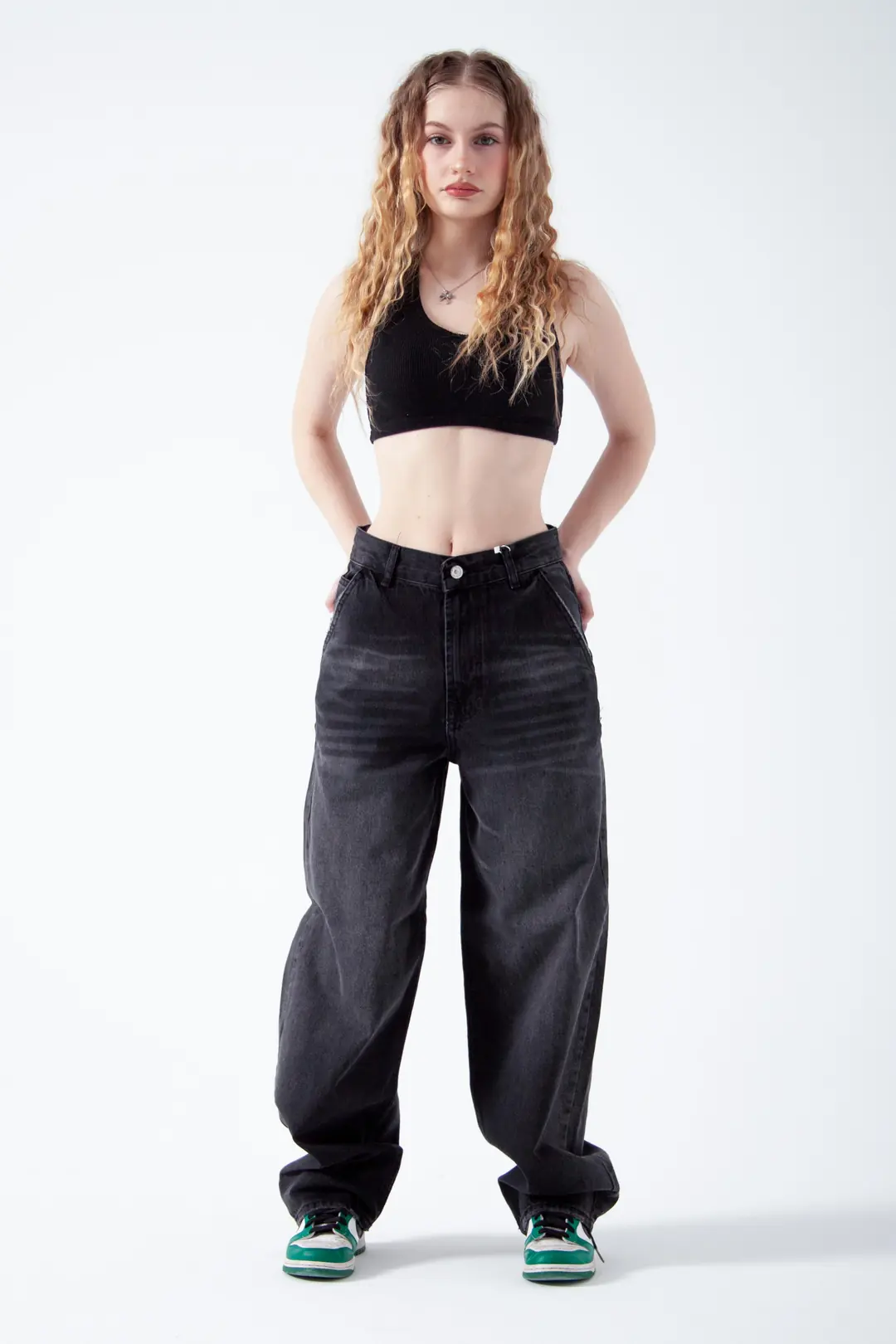 Antrasit Skater Jean