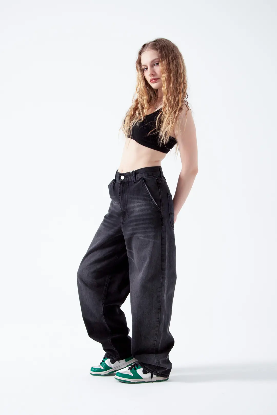 Ürün görseli: Antrasit Skater Jean
