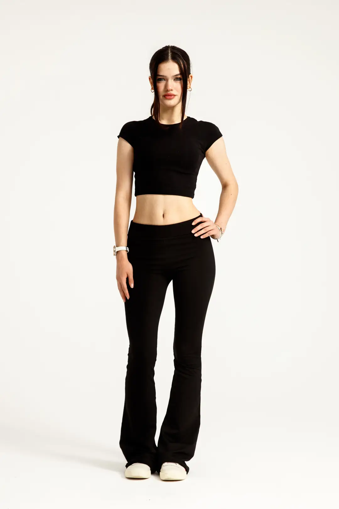 Yazlık Flare Fit Eşofman