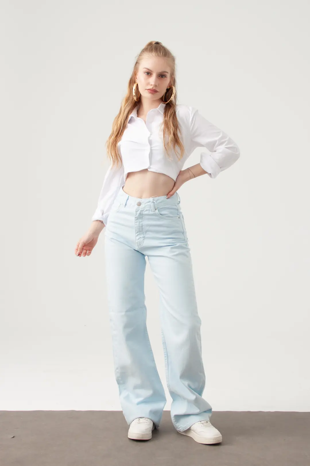 Ürün görseli: Bebek Mavisi Straight Jean